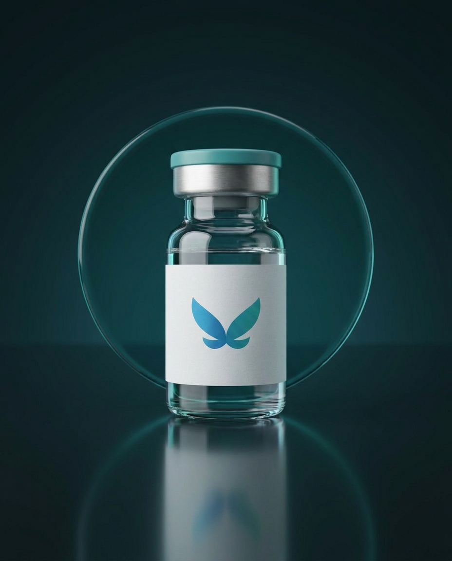 Emblem-only packaging for Menopause & Hormone Balance Care
