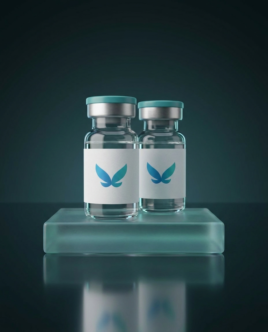 Emblem-only packaging for Men's Hormone Optimisation Care