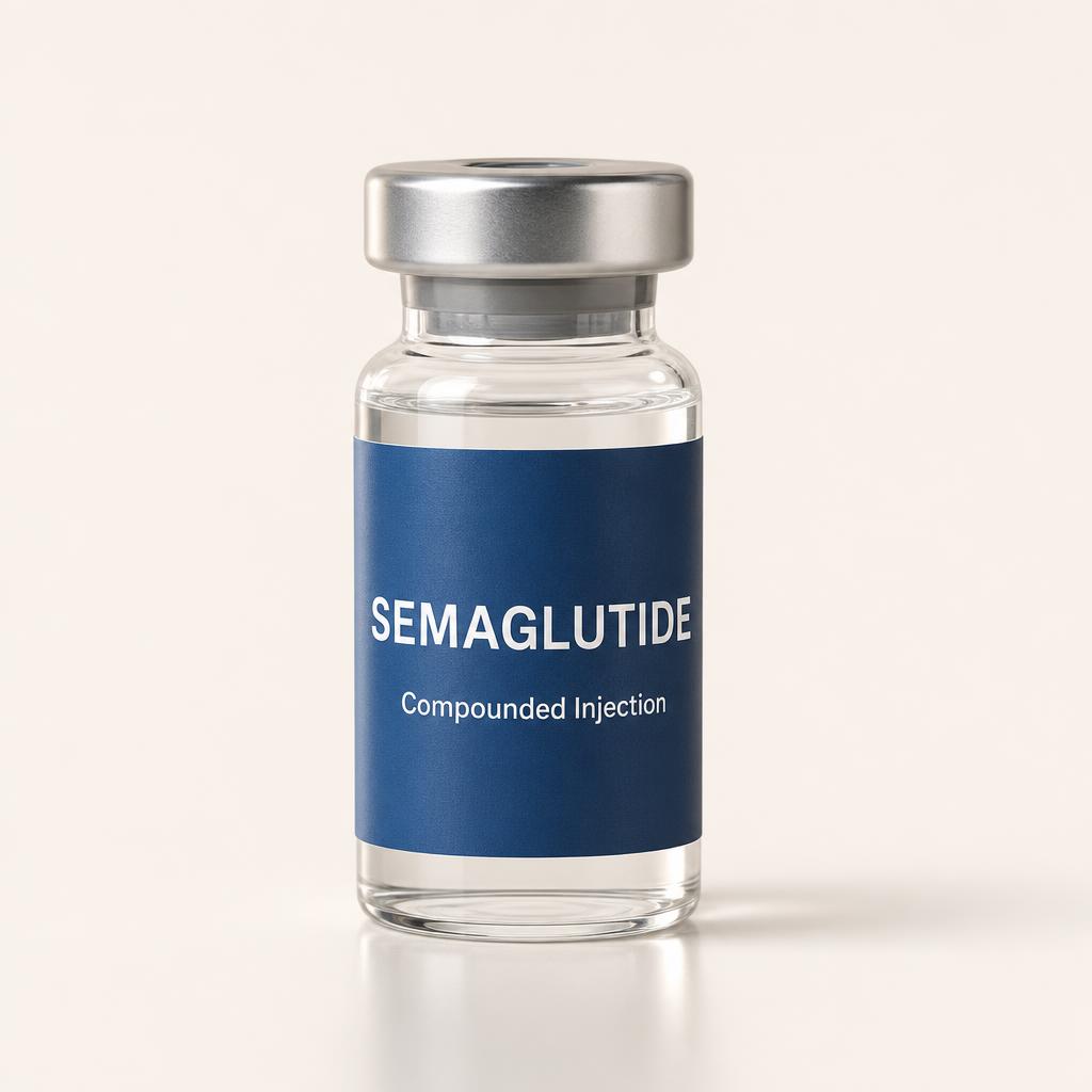 Compounded Semaglutide packaging